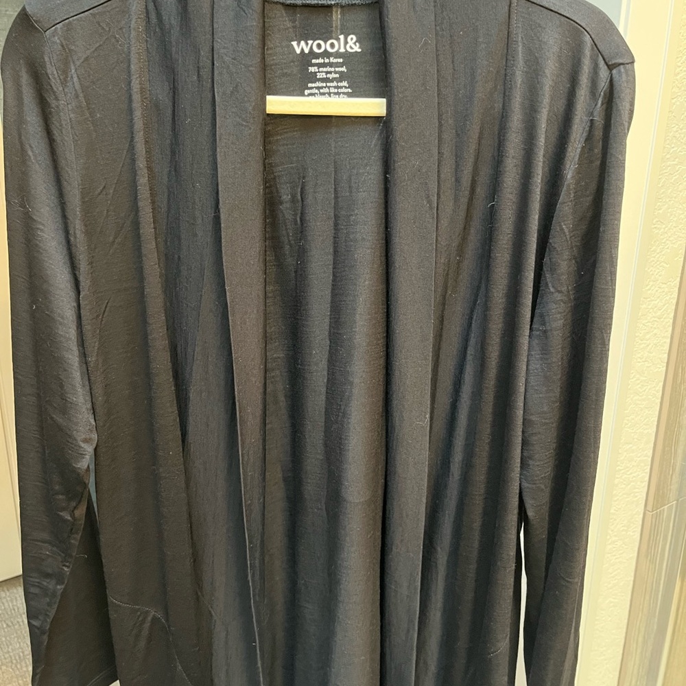 Wool& Black Women's Cardigan
